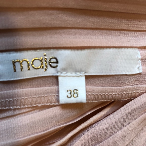 Maje nude cocktail or wedding dress - Picture 2 of 8